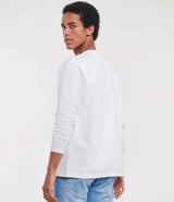 Russell Athletic Classic Long Sleeve T-Shirt | White thumbnail 2