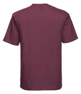 Russell Athletic Classic Ringspun T-Shirt | Burgundy thumbnail 5