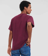 Russell Athletic Classic Ringspun T-Shirt | Burgundy thumbnail 2