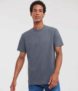 Russell Athletic Classic Ringspun T-Shirt | Convoy Grey thumbnail 1