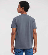 Russell Athletic Classic Ringspun T-Shirt | Convoy Grey thumbnail 2