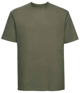Russell Athletic Classic Ringspun T-Shirt | Olive Green thumbnail 4