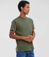 Russell Athletic Classic Ringspun T-Shirt | Olive Green thumbnail 3