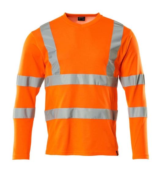 Mascot Workwear Hi Vis T-shirt, Long-sleeved -Safe Classic-18281-995