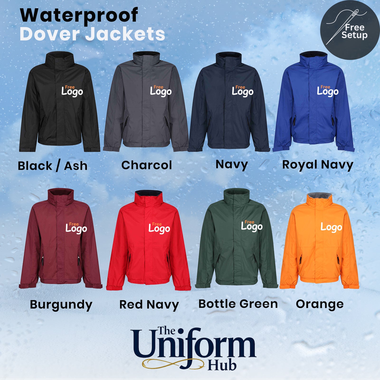 Waterproof Dover Jacket Deal x6