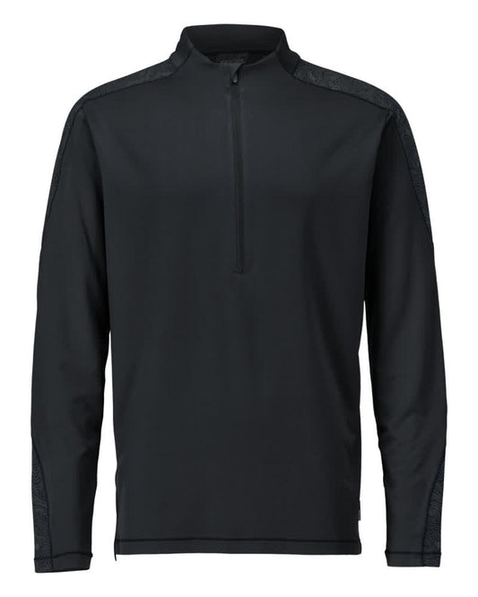 Mascot Workwear T-shirt, Long-sleeved, With Half Zip -Customized-22681-618