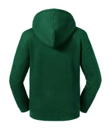 Russell Athletic Kids Authentic Hooded Sweatshirt | Bottle Green thumbnail 5