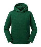 Russell Athletic Kids Authentic Hooded Sweatshirt | Bottle Green thumbnail 4