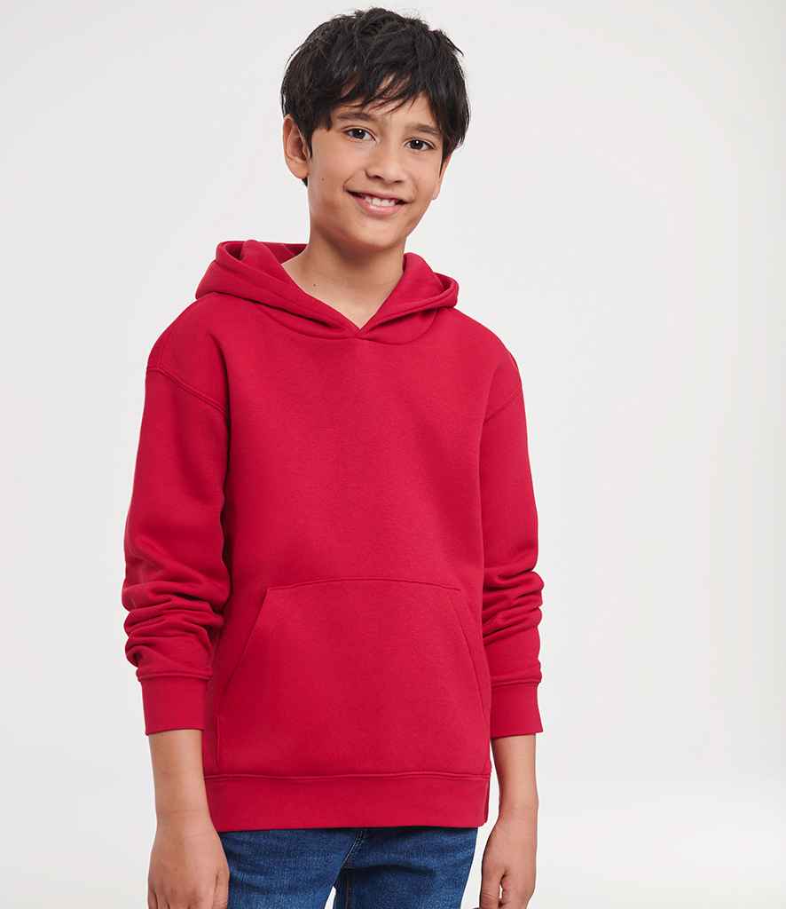 Russell Athletic Kids Authentic Hooded Sweatshirt | Classic Red