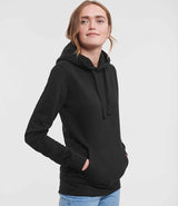 Russell Athletic Ladies Authentic Hooded Sweatshirt | Black thumbnail 3