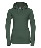 Russell Athletic Ladies Authentic Hooded Sweatshirt | Bottle Green thumbnail 4
