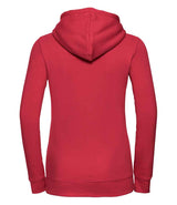 Russell Athletic Ladies Authentic Hooded Sweatshirt | Classic Red thumbnail 5