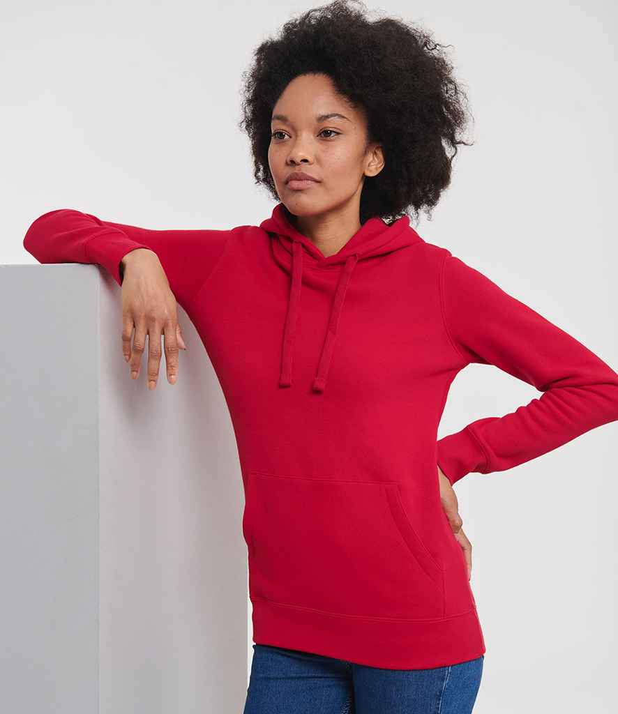 Russell Athletic Ladies Authentic Hooded Sweatshirt | Classic Red