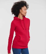 Russell Athletic Ladies Authentic Hooded Sweatshirt | Classic Red thumbnail 3
