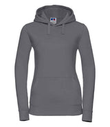 Russell Athletic Ladies Authentic Hooded Sweatshirt | Convoy Grey thumbnail 4