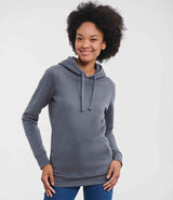 Russell Athletic Ladies Authentic Hooded Sweatshirt | Convoy Grey thumbnail 1
