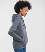 Russell Athletic Ladies Authentic Hooded Sweatshirt | Convoy Grey thumbnail 3