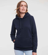 Russell Athletic Ladies Authentic Hooded Sweatshirt | French Navy thumbnail 1