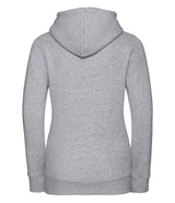 Russell Athletic Ladies Authentic Hooded Sweatshirt | Light Oxford thumbnail 5