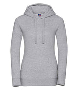 Russell Athletic Ladies Authentic Hooded Sweatshirt | Light Oxford thumbnail 4