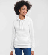 Russell Athletic Ladies Authentic Hooded Sweatshirt | White thumbnail 1