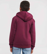 Russell Athletic Kids Authentic Zip Hooded Sweatshirt | Burgundy thumbnail 2