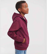 Russell Athletic Kids Authentic Zip Hooded Sweatshirt | Burgundy thumbnail 3