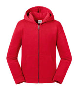 Russell Athletic Kids Authentic Zip Hooded Sweatshirt | Classic Red thumbnail 4