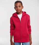 Russell Athletic Kids Authentic Zip Hooded Sweatshirt | Classic Red thumbnail 1
