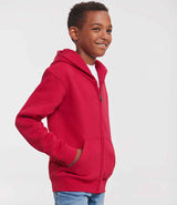 Russell Athletic Kids Authentic Zip Hooded Sweatshirt | Classic Red thumbnail 3