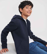 Russell Athletic Kids Authentic Zip Hooded Sweatshirt | French Navy thumbnail 3