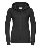 Russell Athletic Ladies Authentic Zip Hooded Sweatshirt | Black thumbnail 4