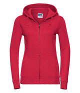 Russell Athletic Ladies Authentic Zip Hooded Sweatshirt | Classic Red thumbnail 4
