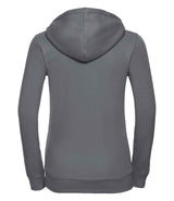 Russell Athletic Ladies Authentic Zip Hooded Sweatshirt | Convoy Grey thumbnail 5