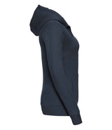 Russell Athletic Ladies Authentic Zip Hooded Sweatshirt | French Navy thumbnail 6