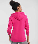 Russell Athletic Ladies Authentic Zip Hooded Sweatshirt | Fuchsia thumbnail 2
