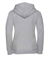 Russell Athletic Ladies Authentic Zip Hooded Sweatshirt | Light Oxford thumbnail 5