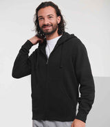 Russell Athletic Authentic Zip Hooded Sweatshirt | Black thumbnail 1