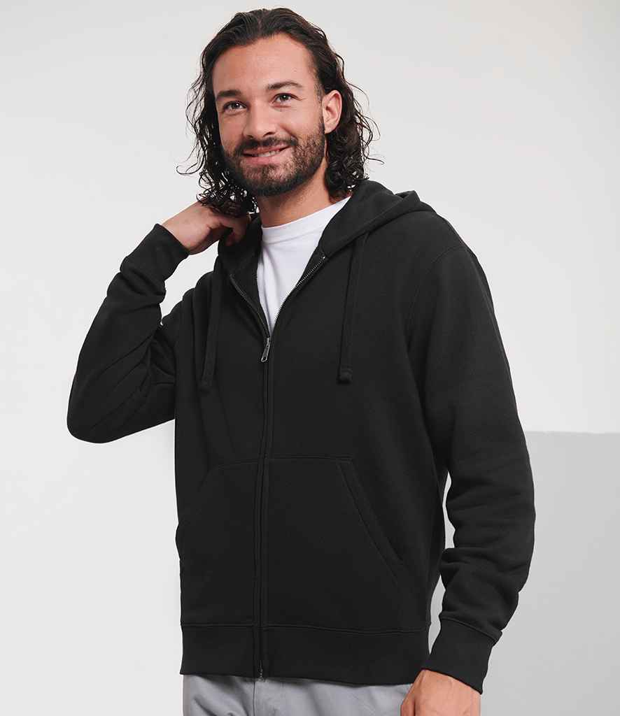 Russell Athletic Authentic Zip Hooded Sweatshirt | Black