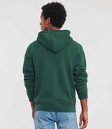 Russell Athletic Authentic Zip Hooded Sweatshirt | Bottle Green thumbnail 2