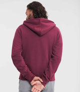 Russell Athletic Authentic Zip Hooded Sweatshirt | Burgundy thumbnail 2