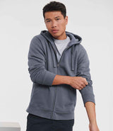 Russell Athletic Authentic Zip Hooded Sweatshirt | Convoy Grey thumbnail 1