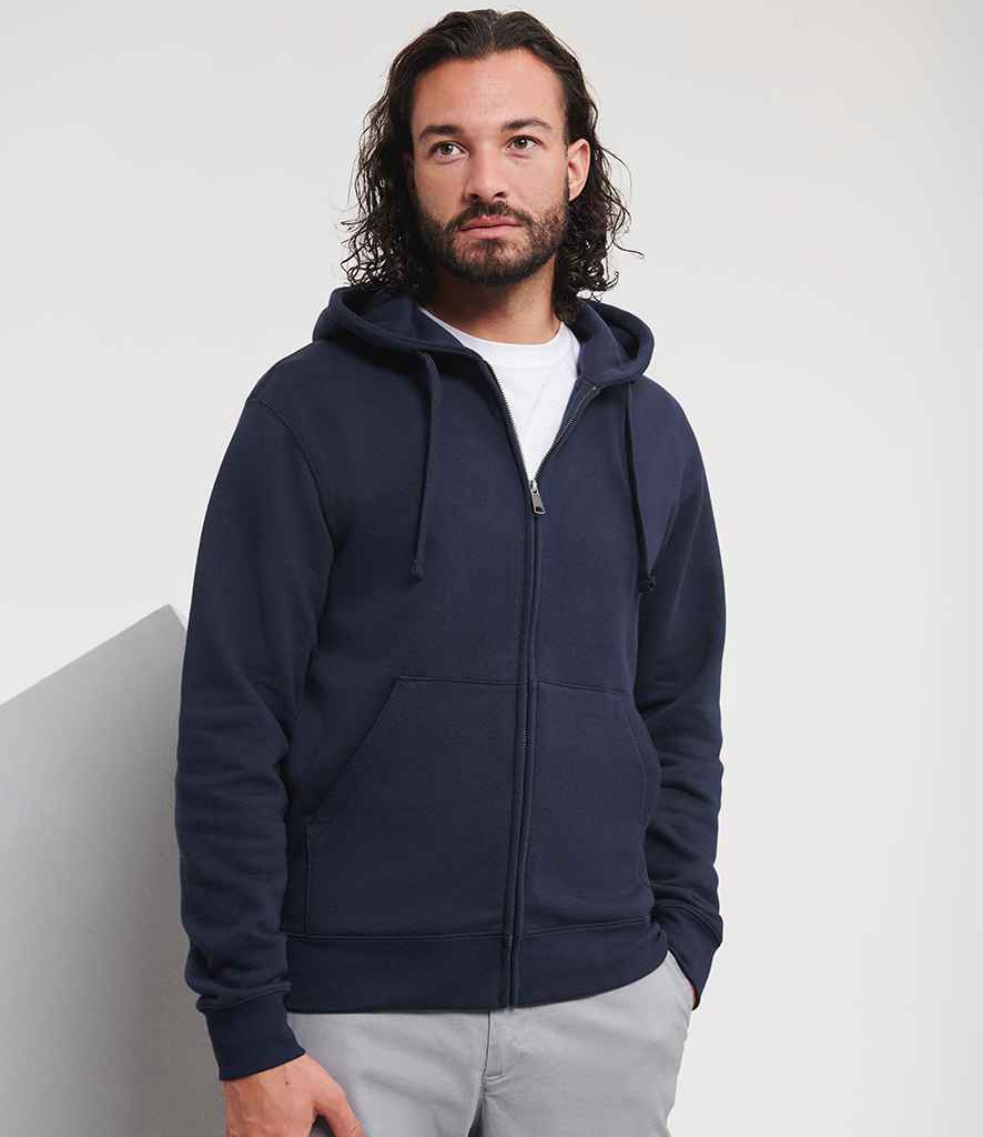 Russell Athletic Authentic Zip Hooded Sweatshirt | French Navy