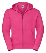 Russell Athletic Authentic Zip Hooded Sweatshirt | Fuchsia thumbnail 4