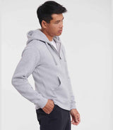 Russell Athletic Authentic Zip Hooded Sweatshirt | Light Oxford thumbnail 3