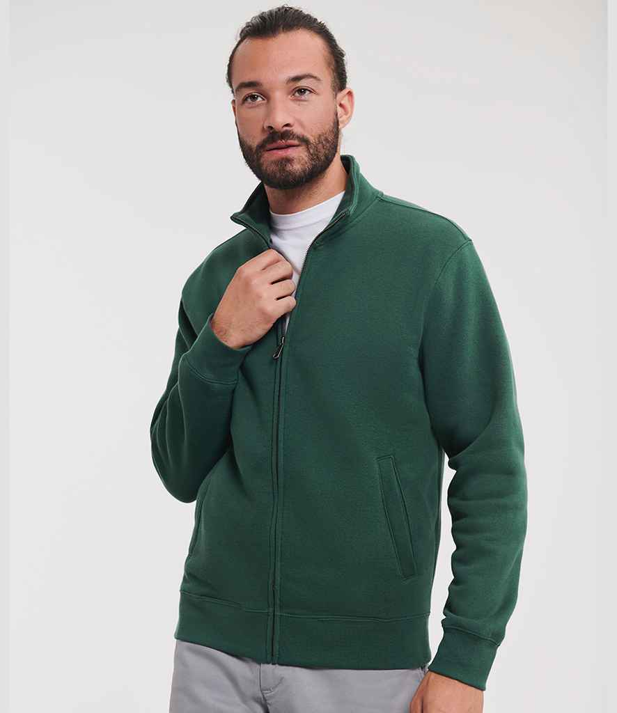 Russell Athletic Authentic Sweat Jacket | Bottle Green