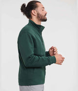 Russell Athletic Authentic Sweat Jacket | Bottle Green thumbnail 3