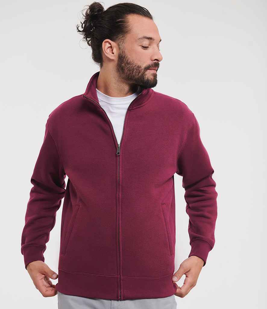 Russell Athletic Authentic Sweat Jacket | Burgundy