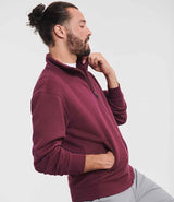 Russell Athletic Authentic Sweat Jacket | Burgundy thumbnail 3