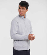 Russell Athletic Authentic Sweat Jacket | Light Oxford thumbnail 3